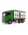 BRUD-ER Scania Super 560R Tiertransport-LKW (include 1 Rind) - nr 7