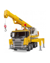 BRUD-ER Scania Super 560R Liebherr Kran-LKW mit Light ' Sound Modul - nr 18