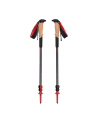 Black Diamond trekking poles Pursuit Shock M/L, fitness device (grey/red, 1 pair, 125-140 cm) - nr 1