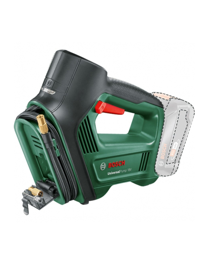 bosch powertools Bosch cordless air pump UniversalPump 18V solo (green/Kolor: CZARNY, without battery and charger, POWER FOR ALL ALLIANCE) główny