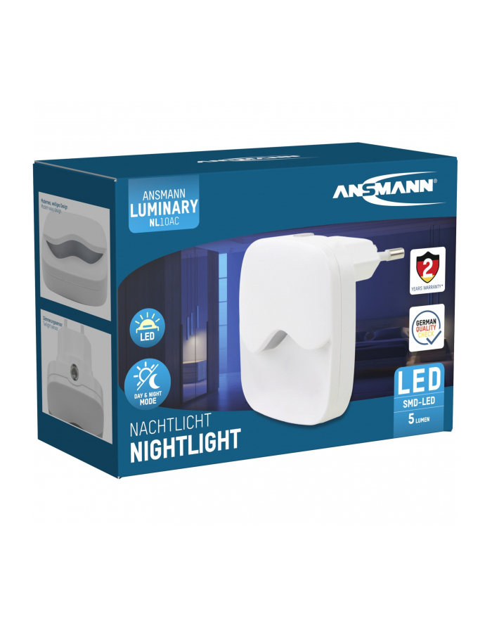 Ansmann LED night light NL10AC (Kolor: BIAŁY) główny