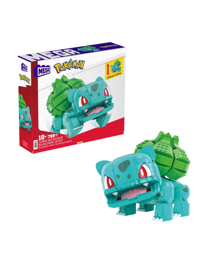 megabloks Mattel MEGA Pokémon Jumbo Bulbasaur Construction Toy główny