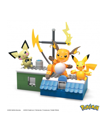 megabloks Mattel MEGA Pokémon Pikachu Evolution Set Construction Toy
