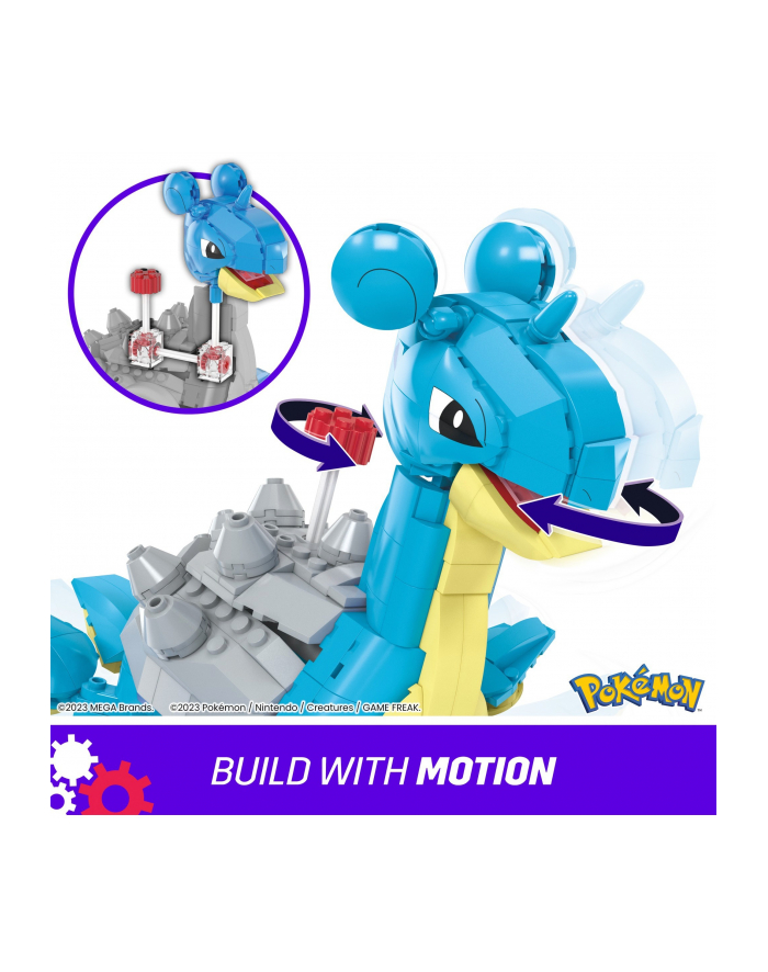 megabloks Mattel MEGA Pokémon Lapras Construction Toy główny