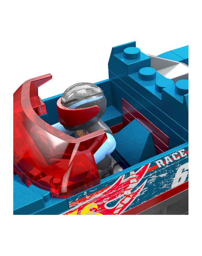 megabloks Mattel MEGA Hot Wheels Smash-and-Crash Race Ace Monster Truck Construction Toy główny