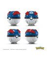 megabloks Mattel MEGA Pokémon Jumbo Superball Construction Toy - nr 3