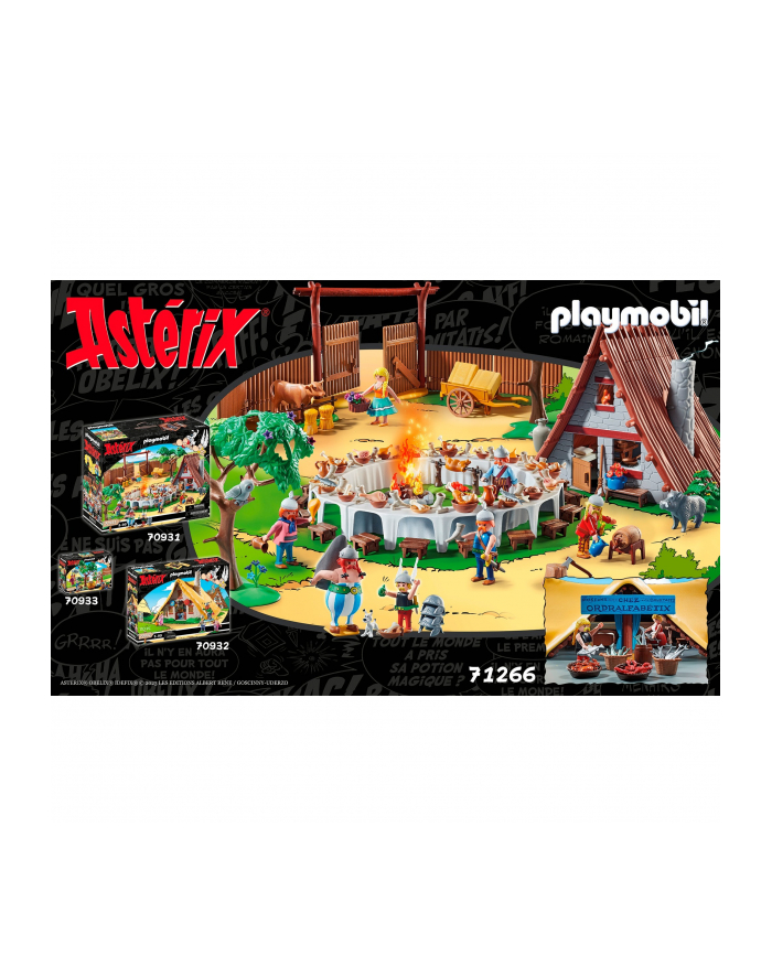 PLAYMOBIL 71266 Asterix hut of the rental nix, construction toy główny