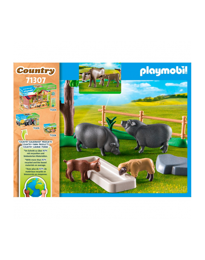 PLAYMOBIL 71307 Country farm animals, construction toys główny