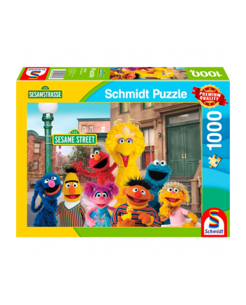 Schmidt Spiele Sesame Street: A Good Old Friends Reunion Puzzle (1000 pieces)