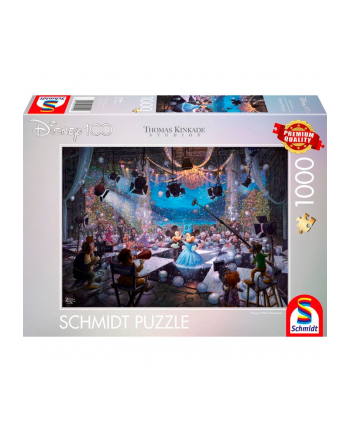Schmidt Spiele Thomas Kinkade Studios: Disney 100th Celebration Special Edition 1, Jigsaw Puzzle (1000 pieces)