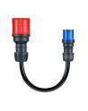 go-e adapter for Gemini flex 22 kW, CEE red three-phase current 32A > CEE blue 16A (Kolor: CZARNY, 30cm) - nr 1