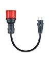 go-e adapter for Gemini flex 11 kW, CEE red three-phase current 16A > household socket (Kolor: CZARNY, 30cm) - nr 5