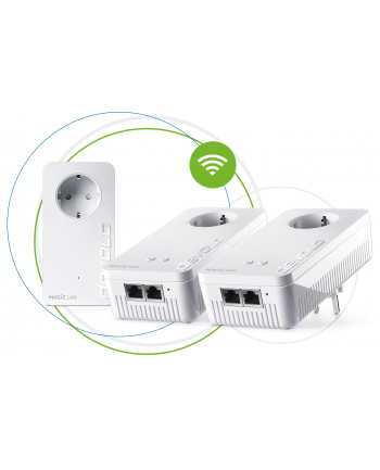 devolo Magic 2 WiFi next Multiroom Kit, Powerline (3 adapters)