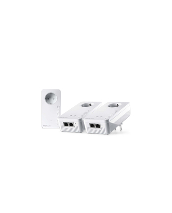 devolo Magic 2 WiFi 6 Multiroom Kit, Powerline (3 adapters | 1x 1 GbE, 2x 2 GbE ports)