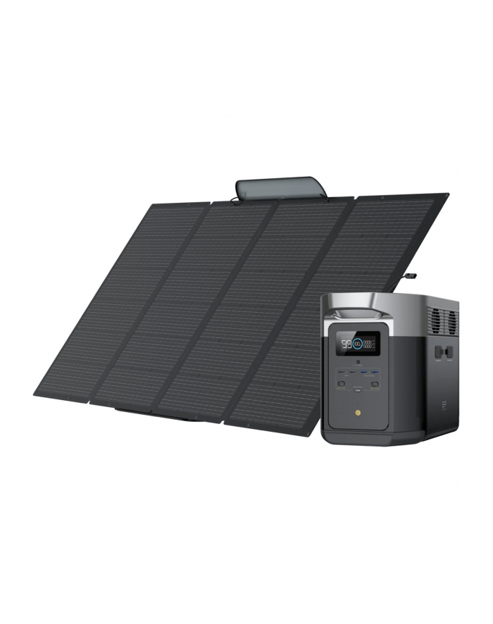 ECOFLOW starter set solar panel 400W + power station Delta Max A2,000W główny