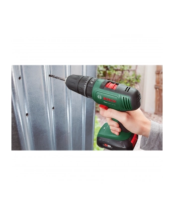 bosch powertools Bosch cordless impact drill EasyImpact 18V-40 (green/Kolor: CZARNY, Li-ion battery 2.0Ah, case, POWER FOR ALL ALLIANCE)