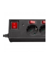 goobay 6-way power strip with switches (Kolor: CZARNY, 1.5 meters, surge protection ) - nr 3