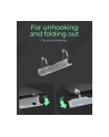 ICY BOX cable management tray IB-EWA100W-CM, for desks, cable management (Kolor: BIAŁY, 60cm) - nr 19