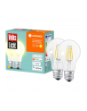 osram LEDVANCE SMART+ BT CLA60 60 6 W/2500K E27, LED lamp (pack of 2, filament, Bluetooth, replaces 60 watts) - nr 1