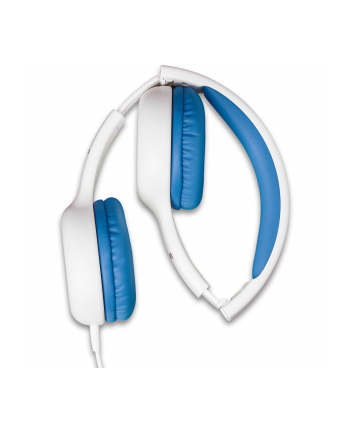 Lenco HP-010, headphones (blue, 3.5 mm jack)