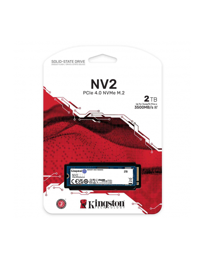 Kingston NV2 2TB 10pcs (PCIe 4.0 x4, NVMe, M.2 2280) główny