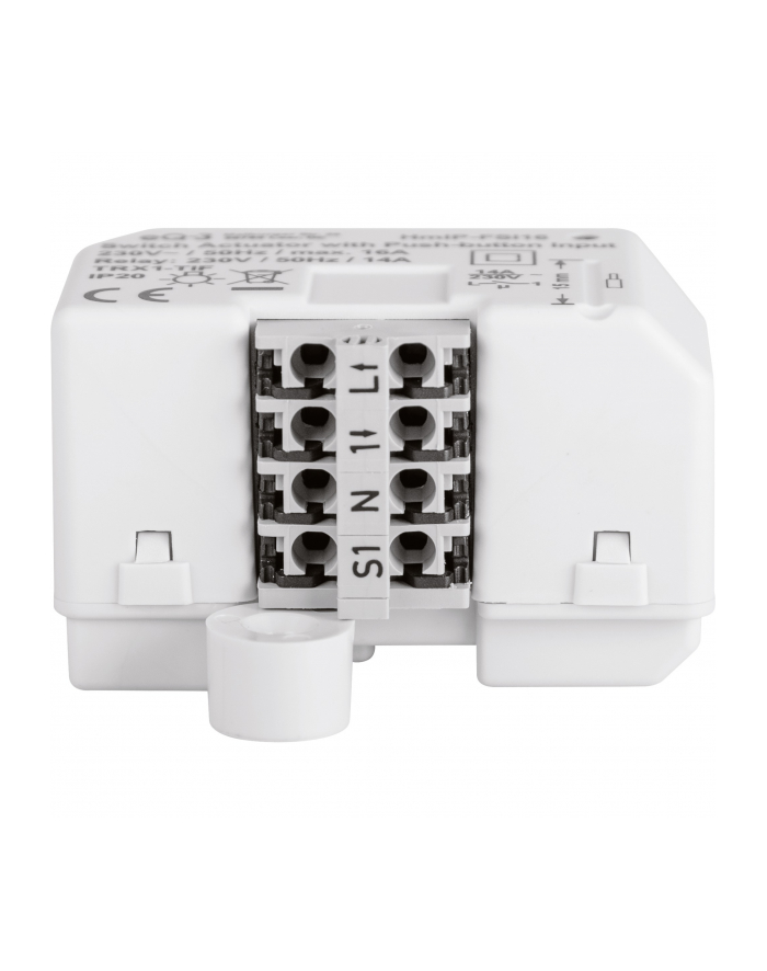 Homematic IP switching actuator with button input (HmIP-FSI16), switch (Kolor: BIAŁY, flush-mounted) główny