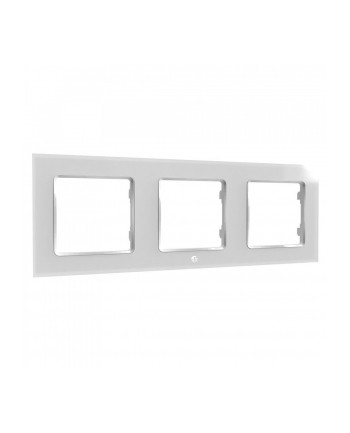 Shelly Wall Frame 3, Cover (Kolor: BIAŁY, for Wall Switch)