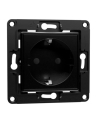 Shelly wall socket (wersja europejska) (Kolor: CZARNY, flush-mounted) - nr 8