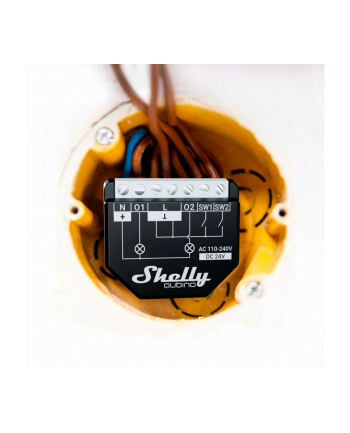Shelly Wave 2PM, relay (Kolor: CZARNY)