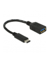 DeLOCK USB 3.2 Gen 1 adapter, USB-C male > USB-A female (Kolor: CZARNY, 15cm) - nr 3