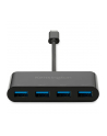 Kensington CH1200 USB-C 4 Port Hub, USB hub (Kolor: CZARNY) - nr 25