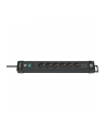 Brennenstuhl Premium-Line power strip 6-way (Kolor: CZARNY, 3 meters, 2x USB) - nr 9