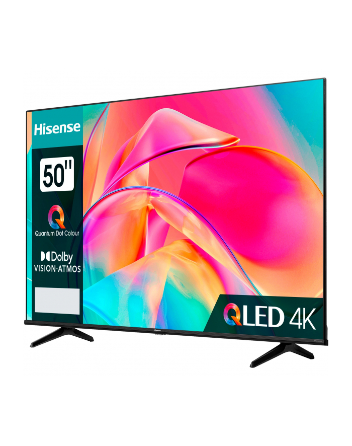 Hisense 50E77KQ, LED TV - 50 - Kolor: CZARNY, UltraHD/4K, triple tuner, HDR10, WLAN, LAN, Bluetooth główny