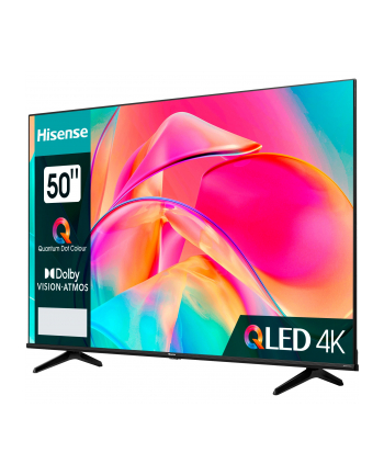 Hisense 50E77KQ, LED TV - 50 - Kolor: CZARNY, UltraHD/4K, triple tuner, HDR10, WLAN, LAN, Bluetooth