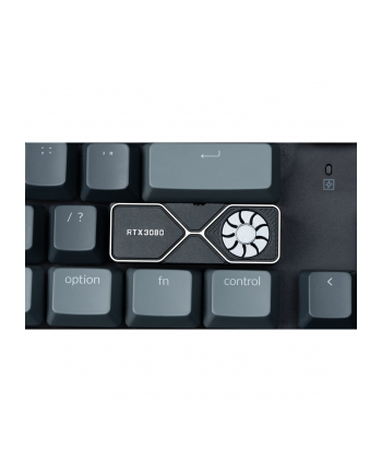 Keychron Graphics Card RTX3080 Aluminum Alloy Artisan Keycap (Kolor: CZARNY/silver)