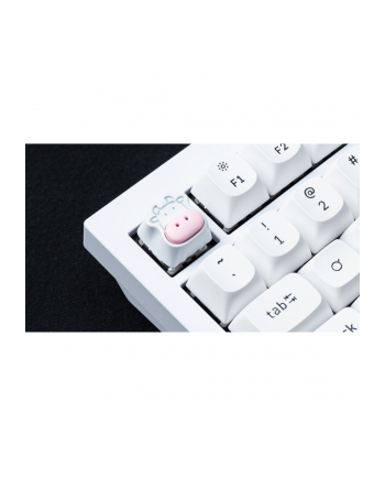 Keychron Cute Cows Aluminum Alloy Artisan Keycap (Kolor: BIAŁY)