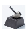 Keychron Hammer Aluminum Alloy Artisan Keycap, Keycap (Kolor: CZARNY/silver) - nr 2