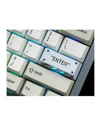 Keychron Enter Aluminum Alloy Artisan Keycap (Kolor: BIAŁY/orange) nr 1