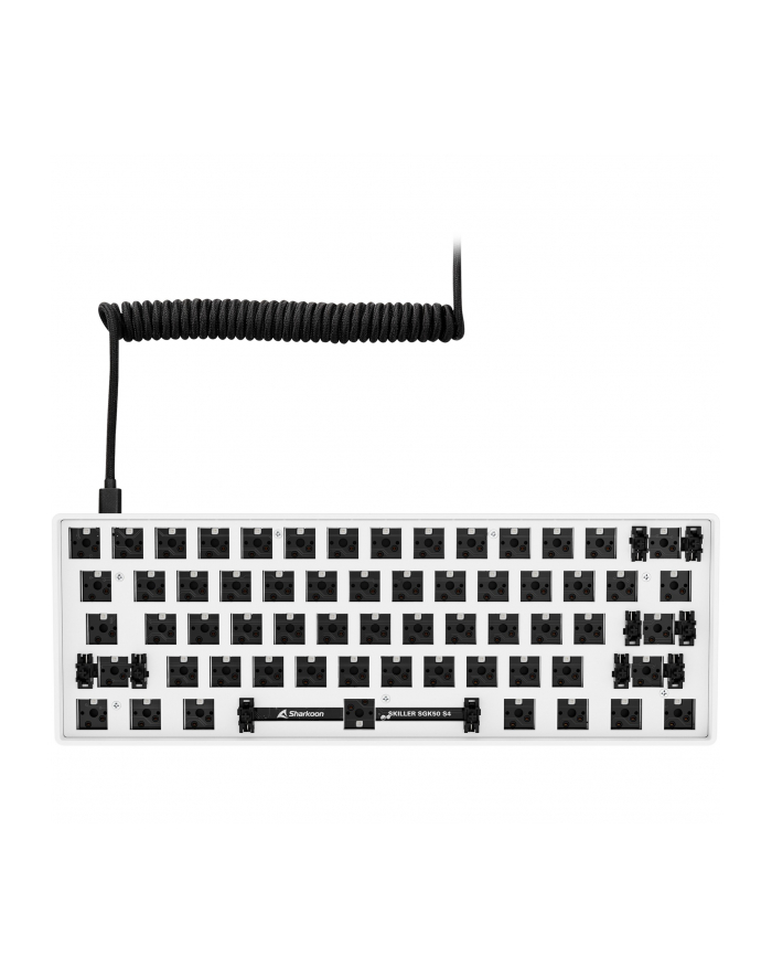 Sharkoon SKILLER SGK50 S4 Barebone Gaming Keyboard (White, ANSI Layout) główny