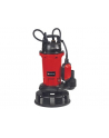 Einhell dirty water pump GE-DP 900 Cut, submersible / pressure pump (red / Kolor: CZARNY, 900 watts) - nr 13