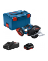 bosch powertools Bosch cordless metal circular saw GKM 18V-50 Professional, hand-held circular saw (blue/Kolor: CZARNY, 2x Li-ion battery 5.0Ah, in L-BOXX) - nr 10