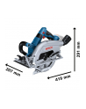bosch powertools Bosch cordless circular saw BITURBO GKS 18V-70 L Professional solo (blue/Kolor: CZARNY, without battery and charger) - nr 1
