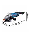 bosch powertools Bosch angle grinder GWS 30-180 PB Professional (blue/Kolor: CZARNY, 2,800 watts) - nr 3
