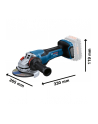 bosch powertools Bosch cordless angle grinder BITURBO GWS 18V-15 P Professional solo, 125mm (blue/Kolor: CZARNY, without battery and charger, in L-BOXX) - nr 2