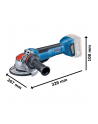bosch powertools Bosch X-LOCK cordless angle grinder GWX 18V-10 P Professional solo, 18Volt (blue/Kolor: CZARNY, without battery and charger) - nr 2