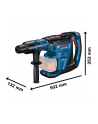 bosch powertools Bosch cordless hammer drill BITURBO GBH 18V-40 C Professional, 18Volt (blue/Kolor: CZARNY, 2x battery ProCORE18V 8.0Ah, in XL-BOXX) - nr 3