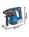 bosch powertools Bosch cordless hammer drill GBH 18V-22 Professional, 18Volt (blue/Kolor: CZARNY, 2x Li-ion battery 4.0Ah, in L-BOXX) - nr 3