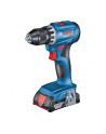 bosch powertools Bosch combination set cordless drill/screwdriver GSR 18V-45 + cordless hammer drill GBH 18V-22 (blue, 2x Li-ion battery 4.0Ah, tool bag) - nr 2