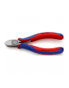 KNIPEX side cutters 76 22 125, cutting pliers (red/blue, length 125mm) - nr 2