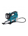 Makita cordless grease gun DGP180RT, 18 volts, including cylinder A, cartridge gun (blue/Kolor: CZARNY, Li-ion battery 5.0 Ah) - nr 11